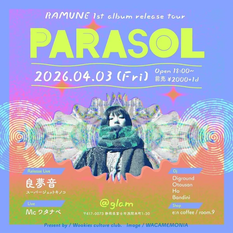 PARASOL 2026.04.03 のフライヤー